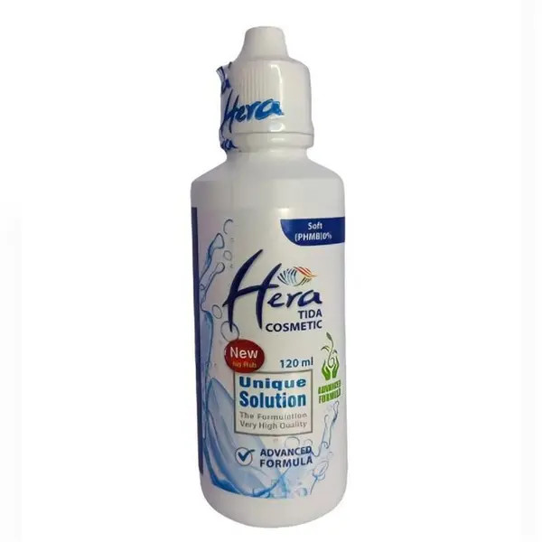 محلول شستشوی لنز هِرا HERA حجم 120 میل