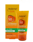 کرم ضد آفتاب فاقد چربی بژ طبیعی SPF50 آردن