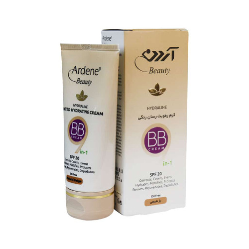 کرم رطوبت رسان رنگی SPF20 آردن فاقد چربی 40 گرم بژ طبیعی
