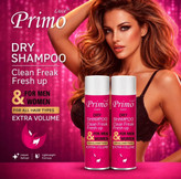 اسپری شامپو خشک پریمولوسی Primo Luce حجم ۲۰۰ میل